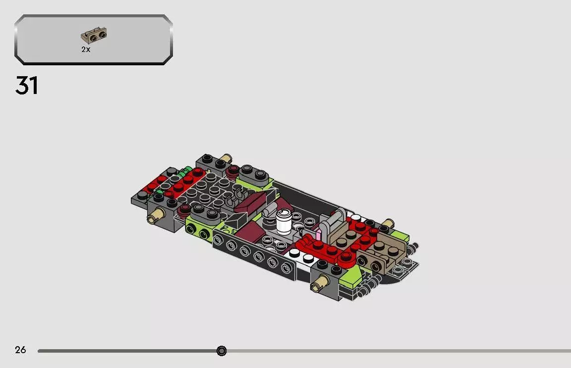 TwindBricks3D - 77237 Dodge Challenger SRT Hellcat Sports Car 3D print model_39
