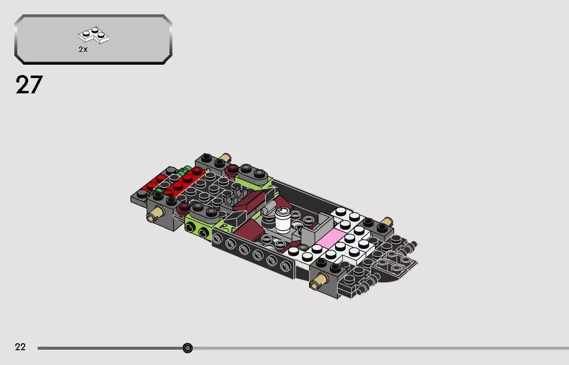 TwindBricks3D - 77237 Dodge Challenger SRT Hellcat Sports Car 3D print model_10