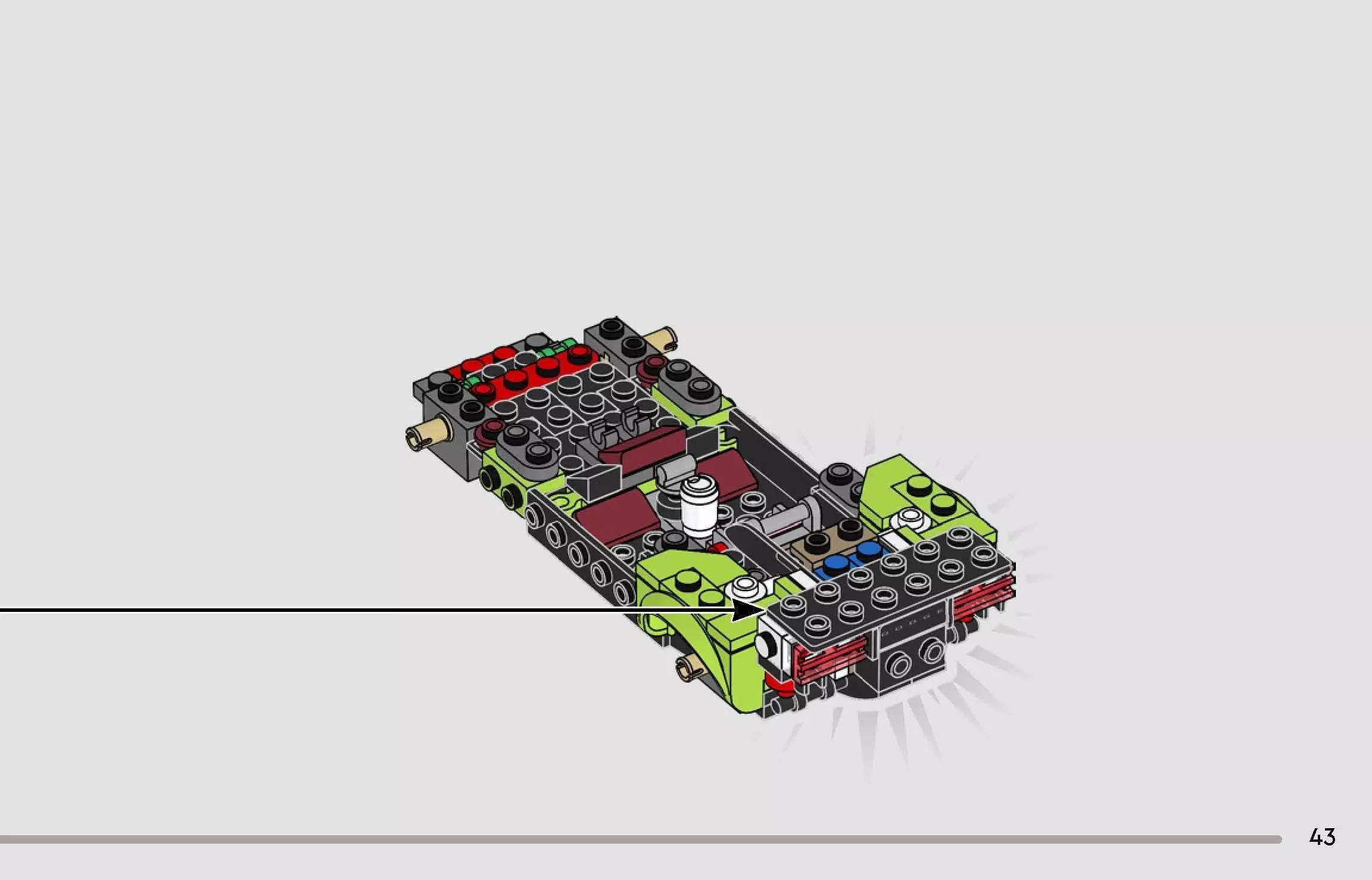 TwindBricks3D - 77237 Dodge Challenger SRT Hellcat Sports Car 3D print model_47