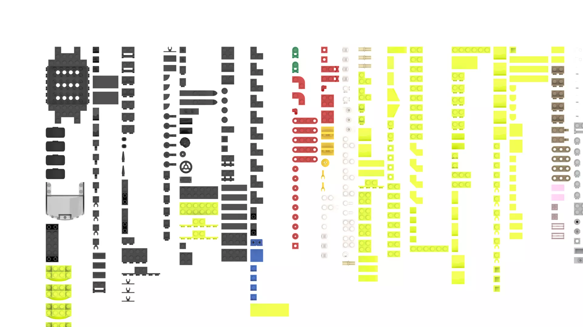 TwindBricks3D - 77237 Dodge Challenger SRT Hellcat Sports Car 3D print model_1