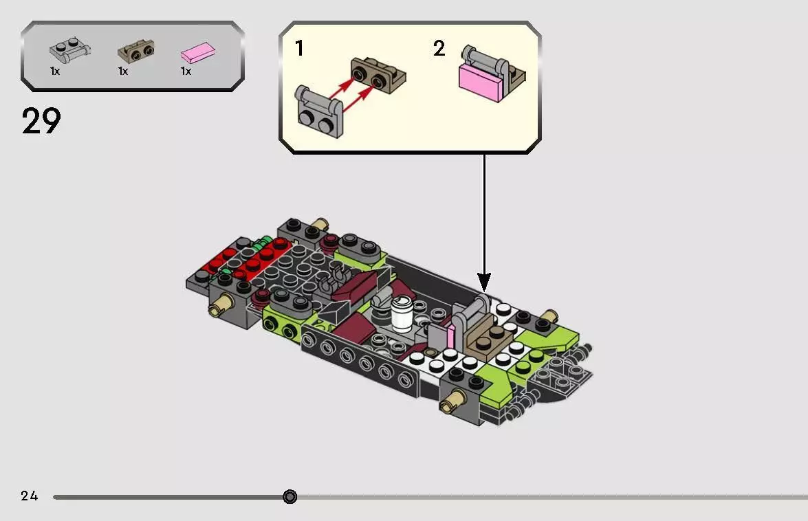 TwindBricks3D - 77237 Dodge Challenger SRT Hellcat Sports Car 3D print model_40