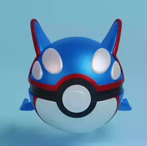 Pokemon Kyogre Pokeball