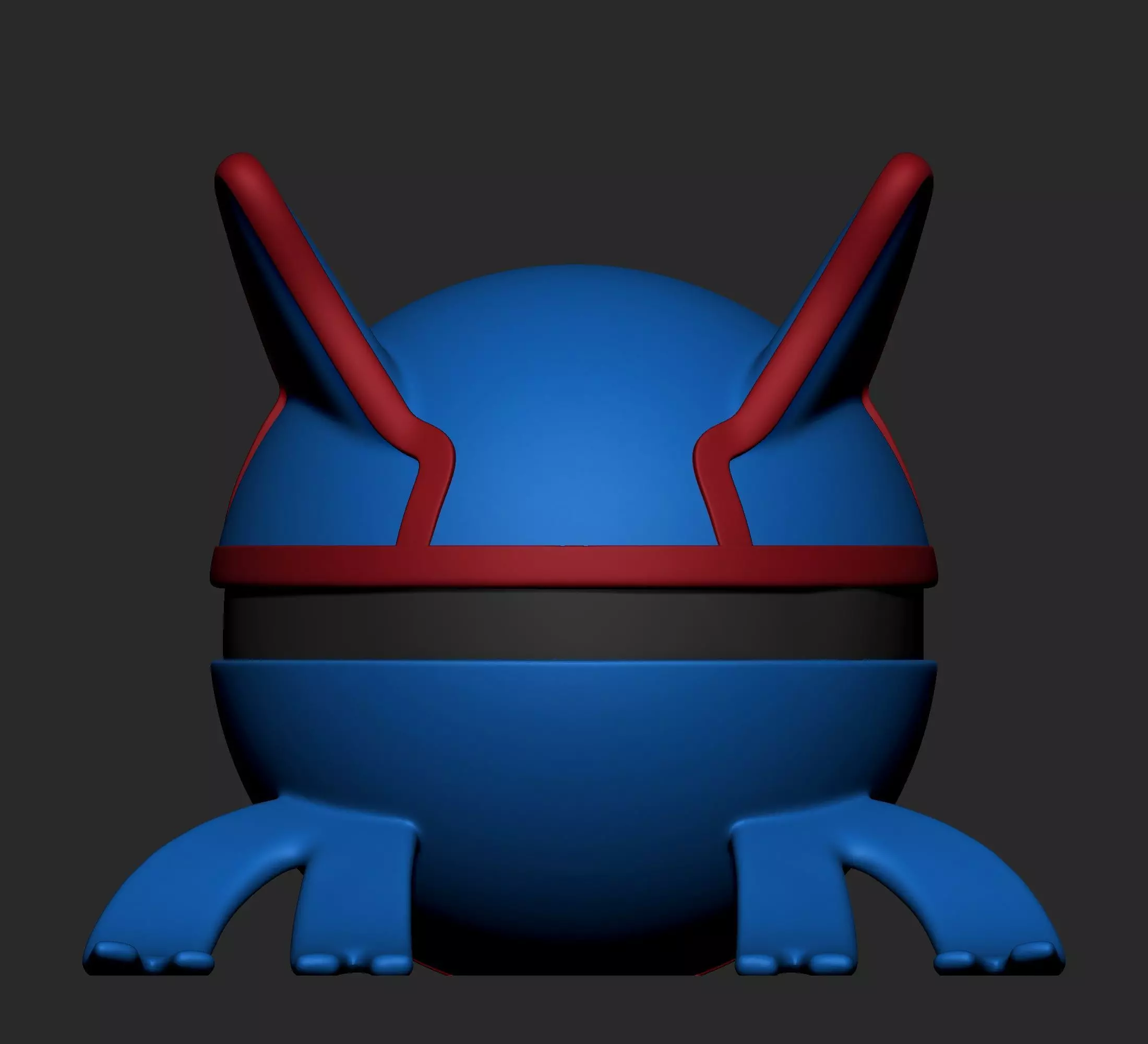 Pokemon Rayquaza Groudon Kyogre Pokeball  3D print model_9