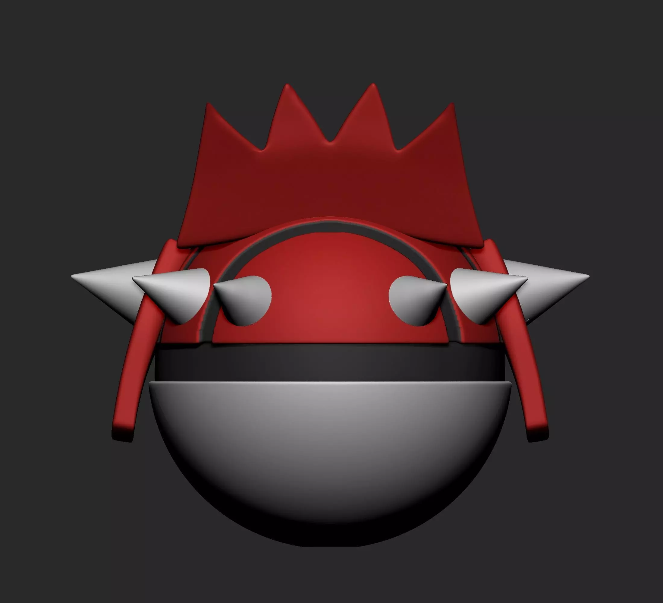 Pokemon Rayquaza Groudon Kyogre Pokeball  3D print model_4