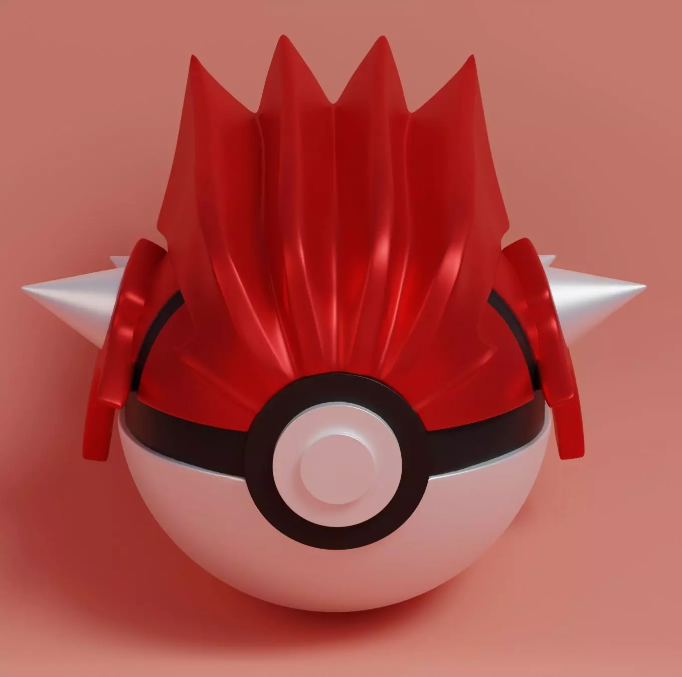 Pokemon Rayquaza Groudon Kyogre Pokeball  3D print model_1