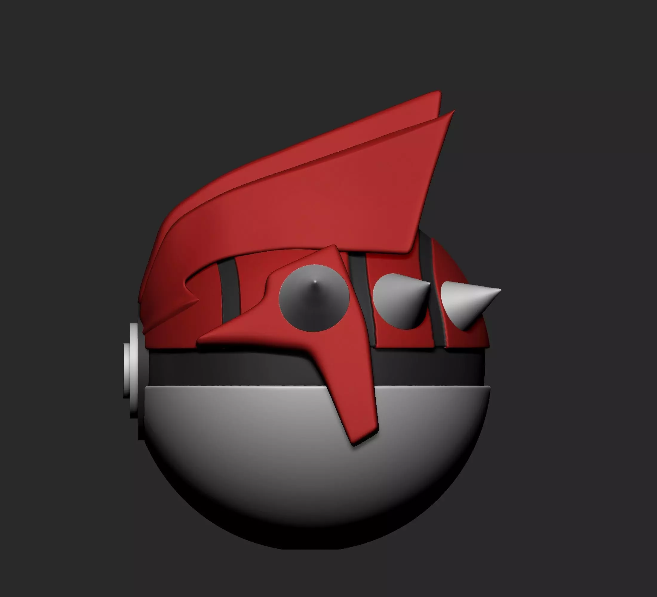 Pokemon Rayquaza Groudon Kyogre Pokeball  3D print model_3