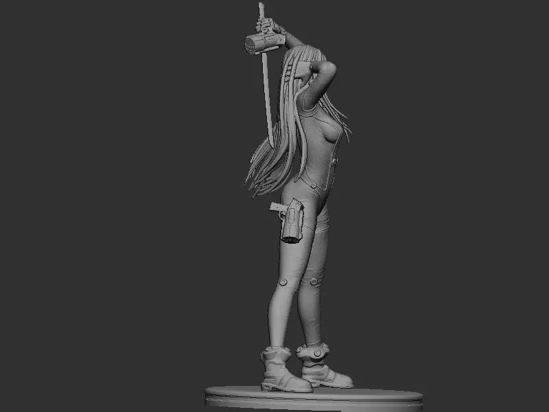 Reika Shimohira Gantz 3D print model_3