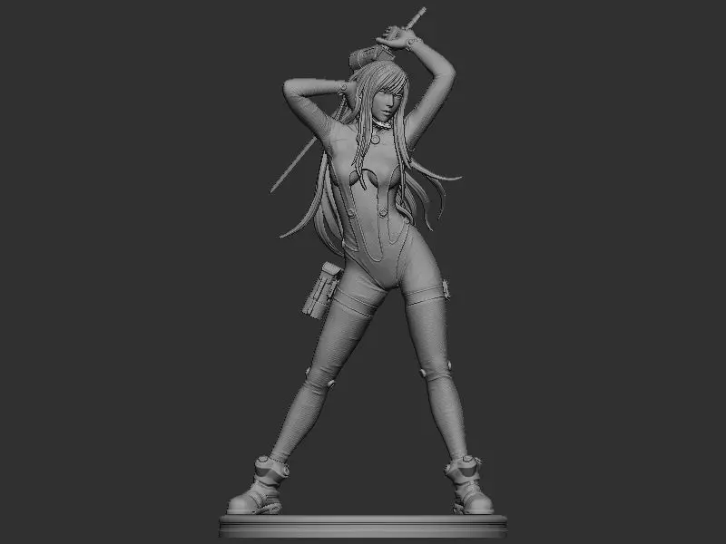 Reika Shimohira Gantz 3D print model_2