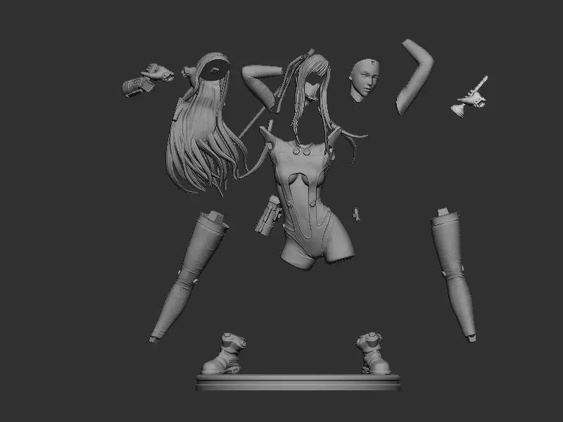 Reika Shimohira Gantz 3D print model_0