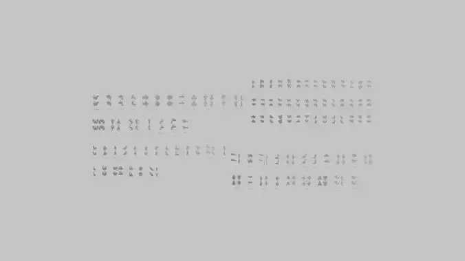 Creatures Creature Face Pendants Megapack