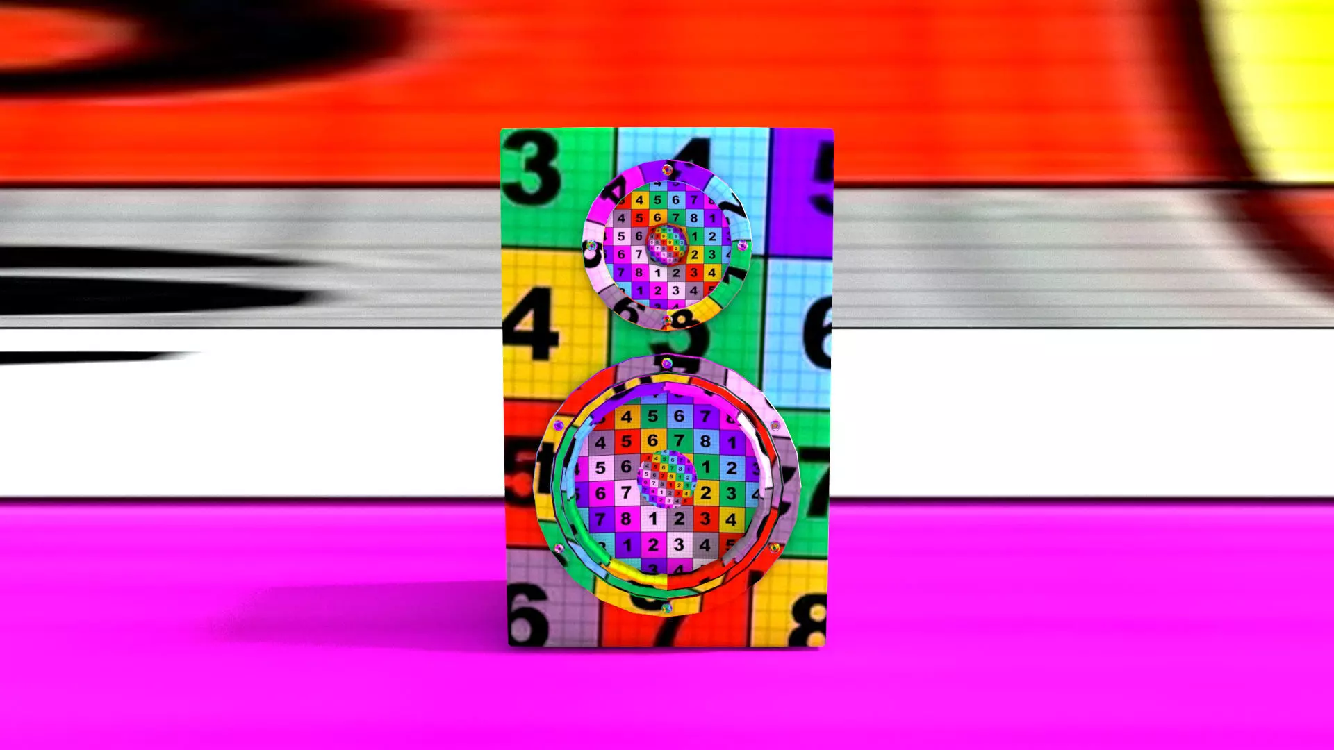 laos Speaker Low-poly 3D model_10