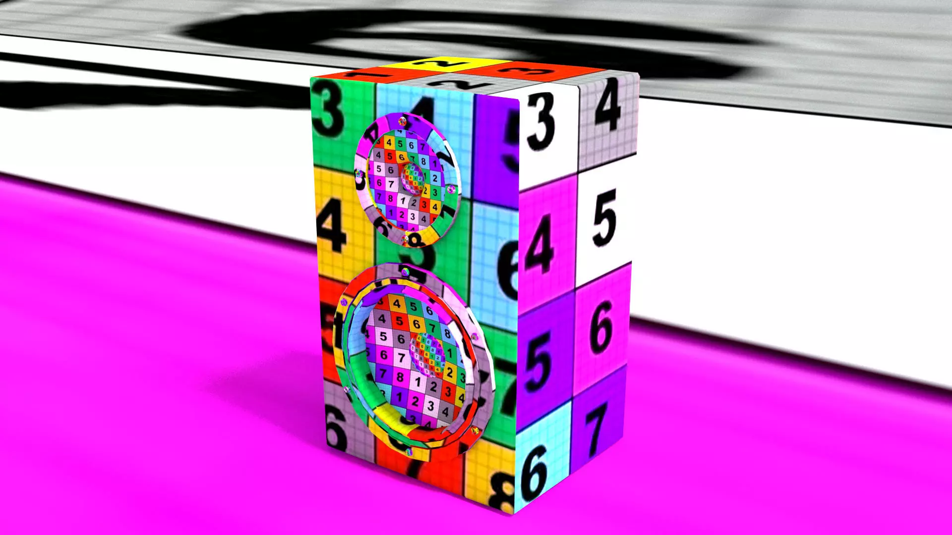 laos Speaker Low-poly 3D model_12