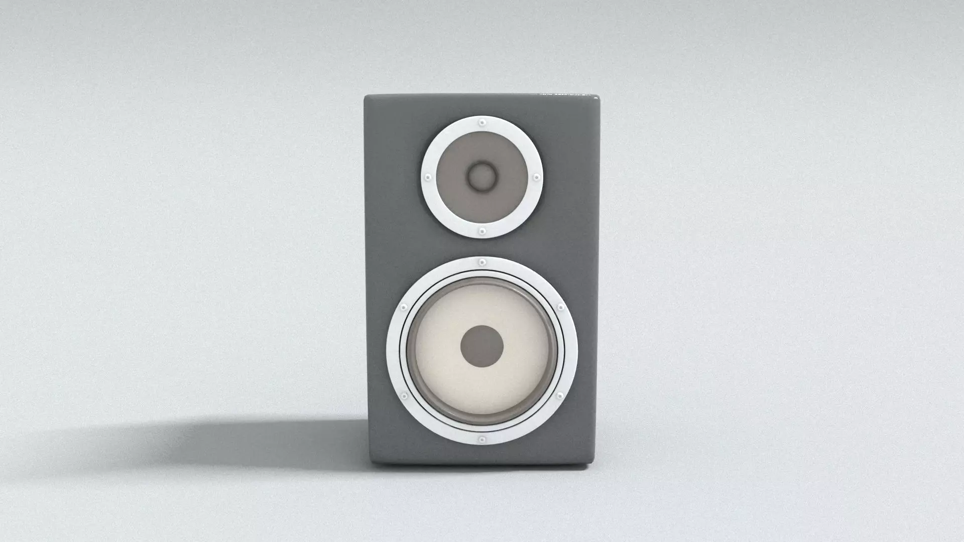 laos Speaker Low-poly 3D model_0