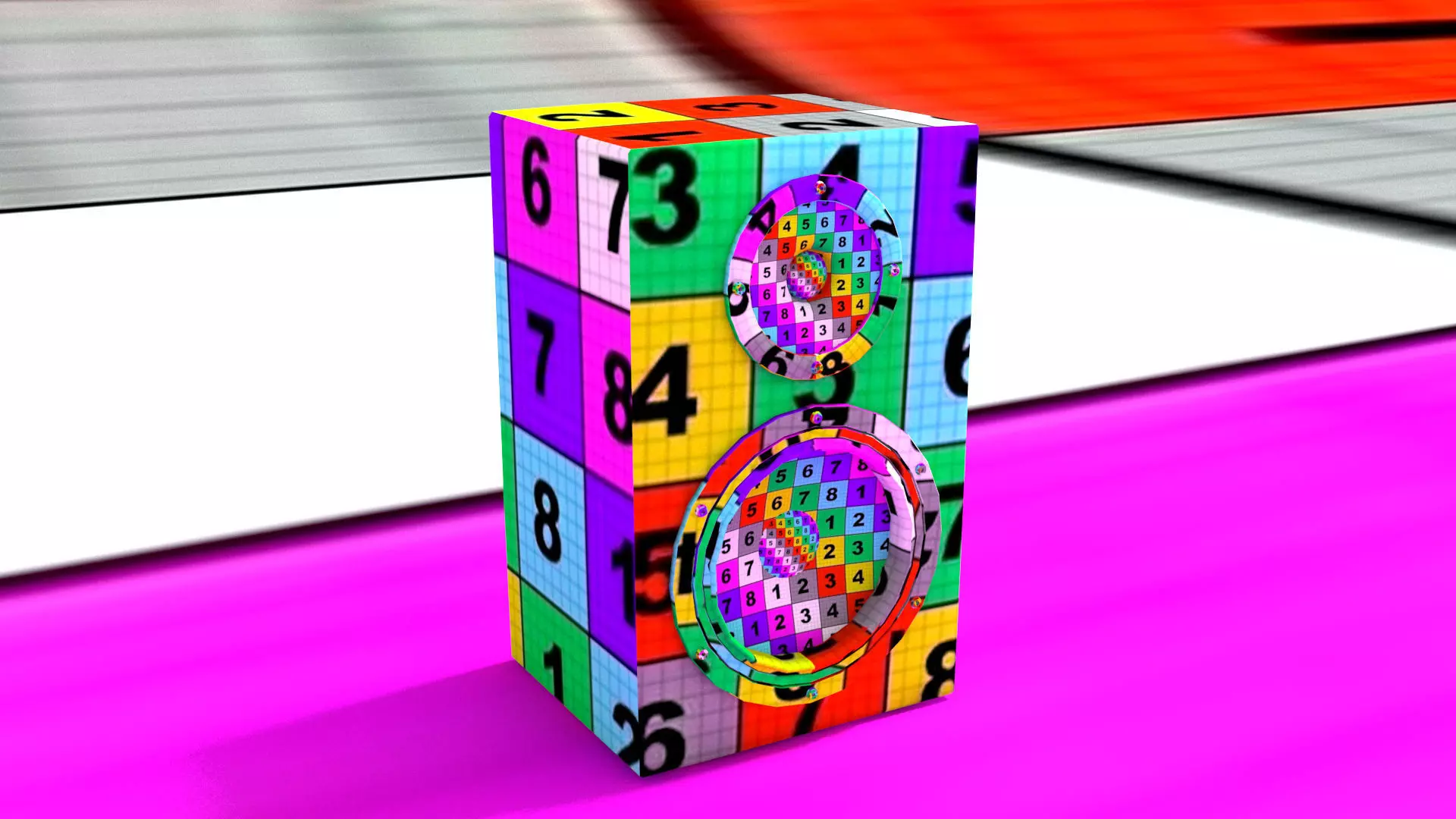 laos Speaker Low-poly 3D model_11