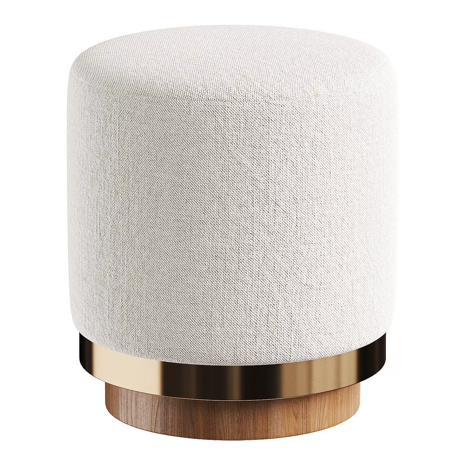 pouf stool 3D model_4