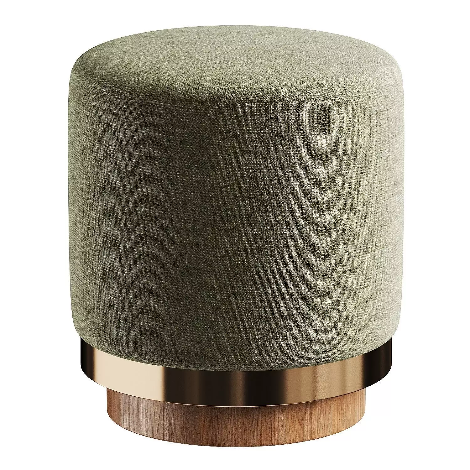 pouf stool 3D model_2