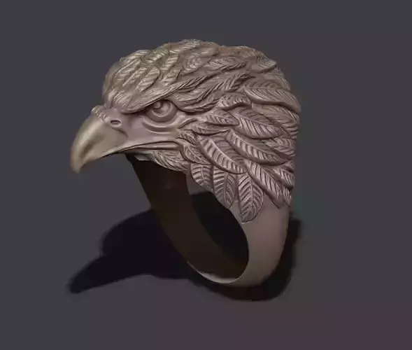 eagal ring antic desing 