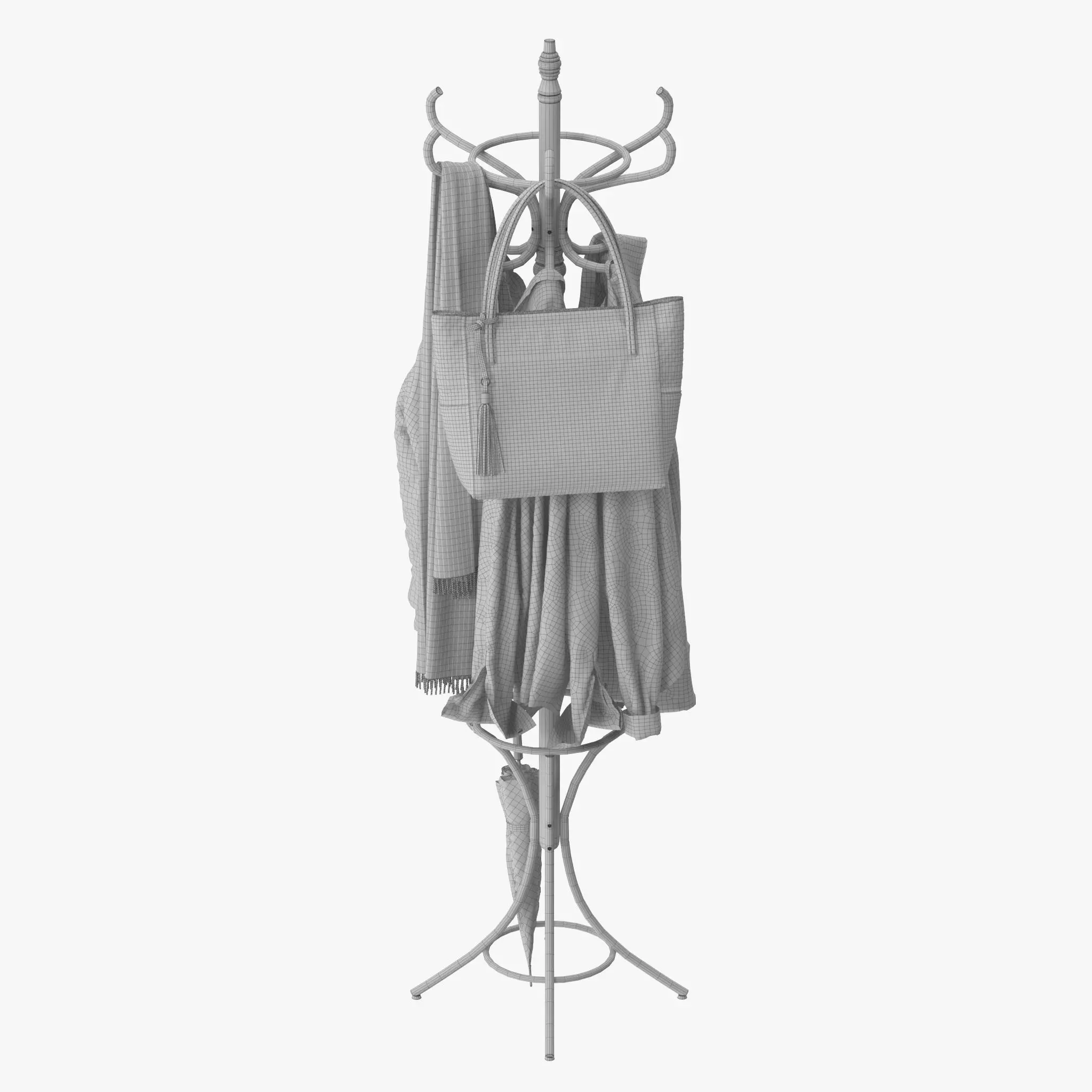 COSTWAY Floor Standing 3D model 3D model_4