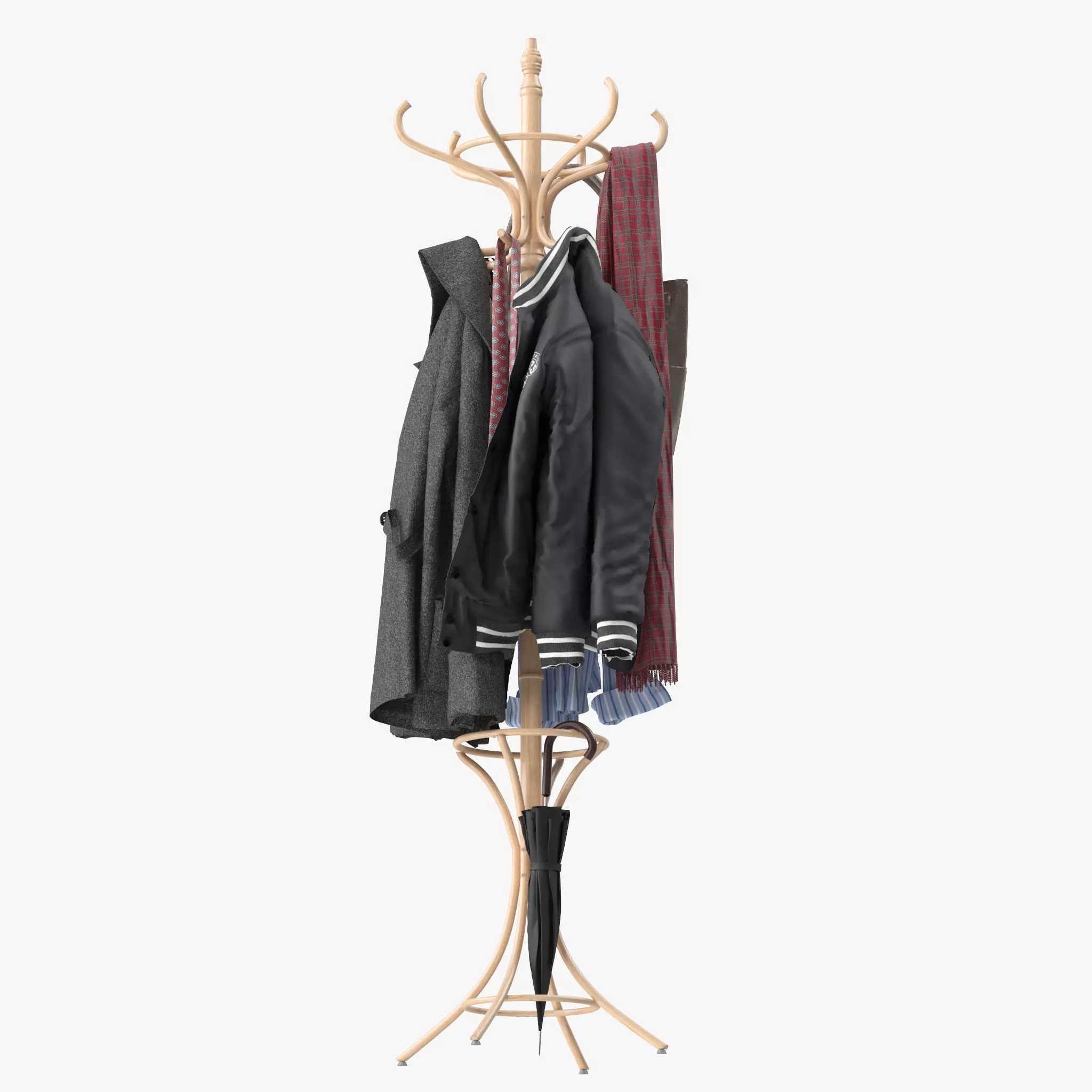 COSTWAY Floor Standing 3D model 3D model_11