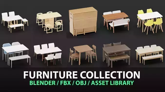 Table Set Model Collection 356