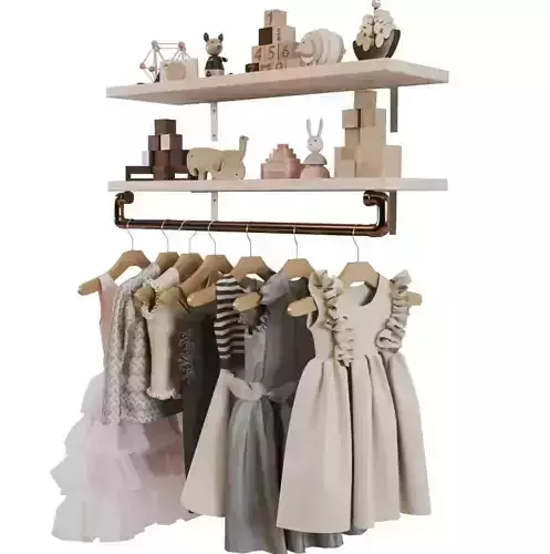 Baby clothes 3D model