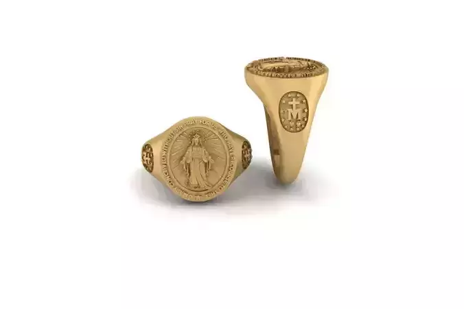 jesus ring best cad 3d desing 