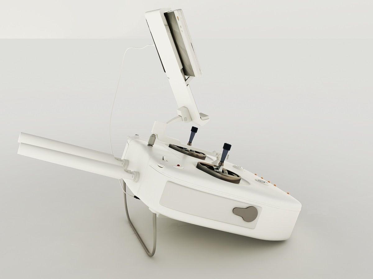 DJI Phantom 3 Remote Control 3D model_4