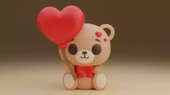 Valentine bear 97