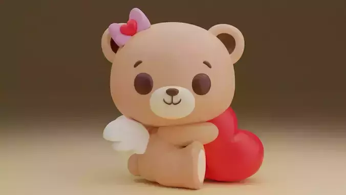 Valentine teddy bear 91