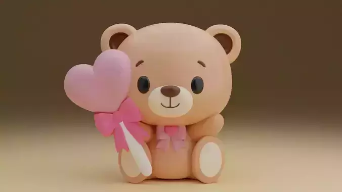 Valentine teddy bear 87
