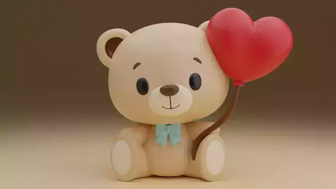 Valentine bear 86