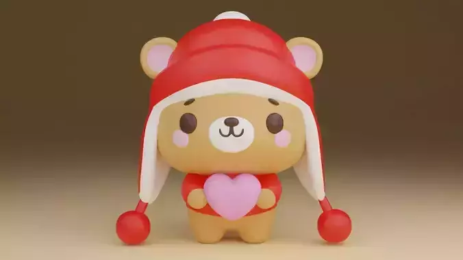 Christmas teddy bear 71