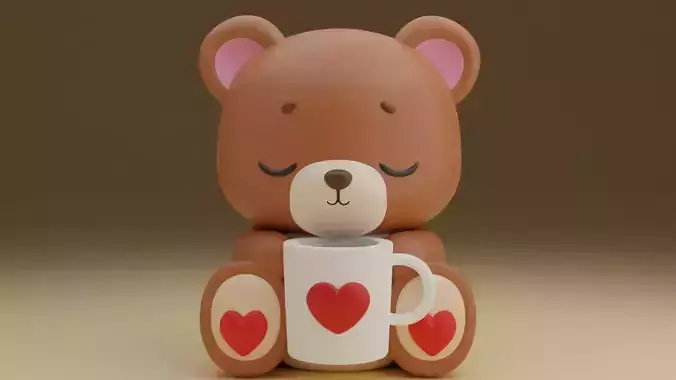 Valentine bear 60