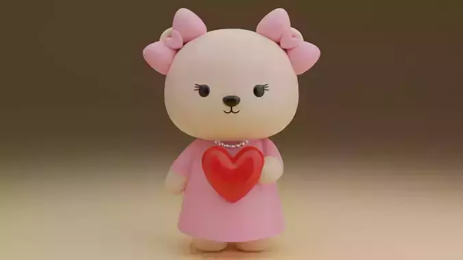Valentine bear 55