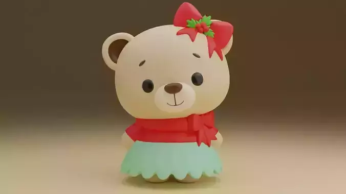 Christmas bear 52