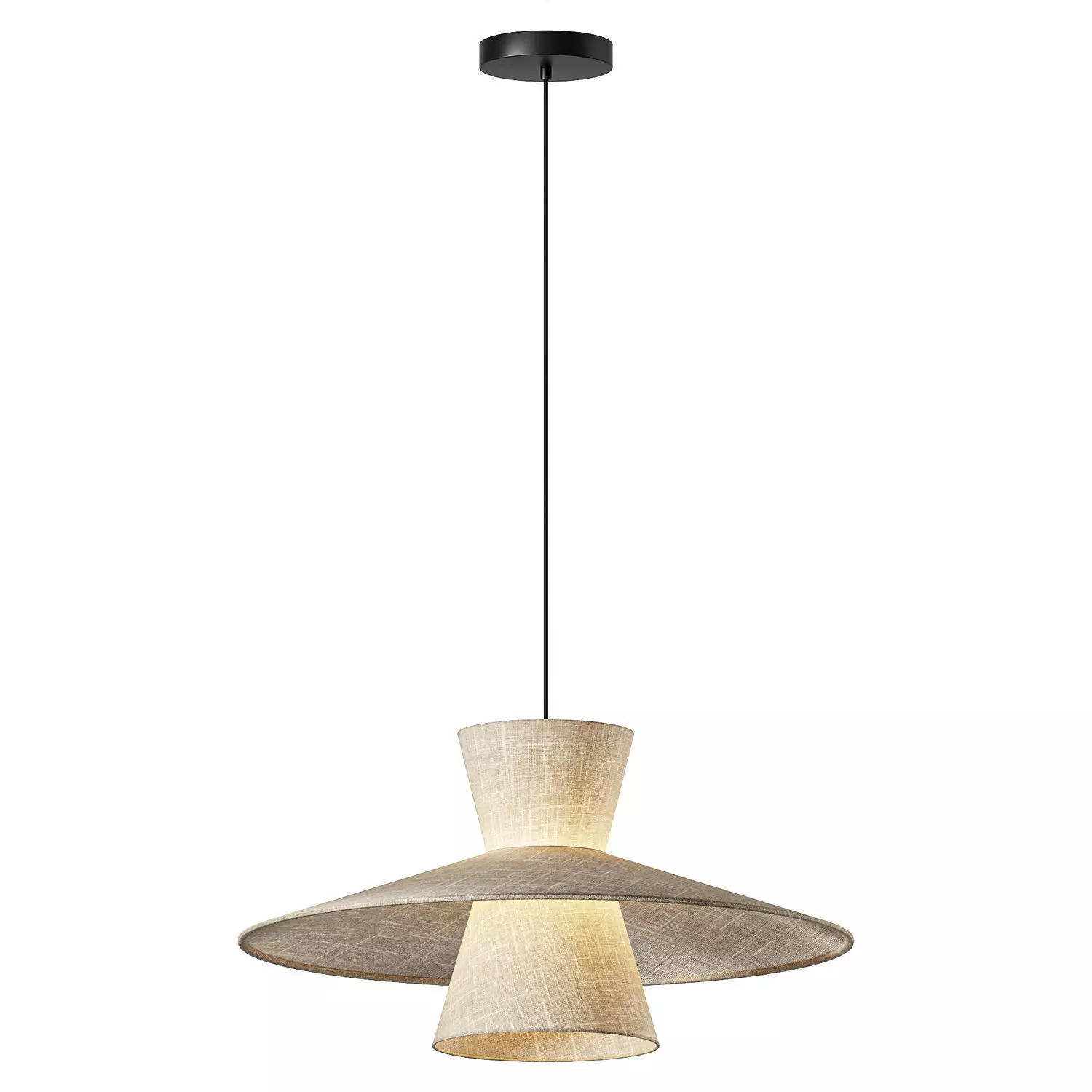 Freya Fly Pendant Light 3D model_3