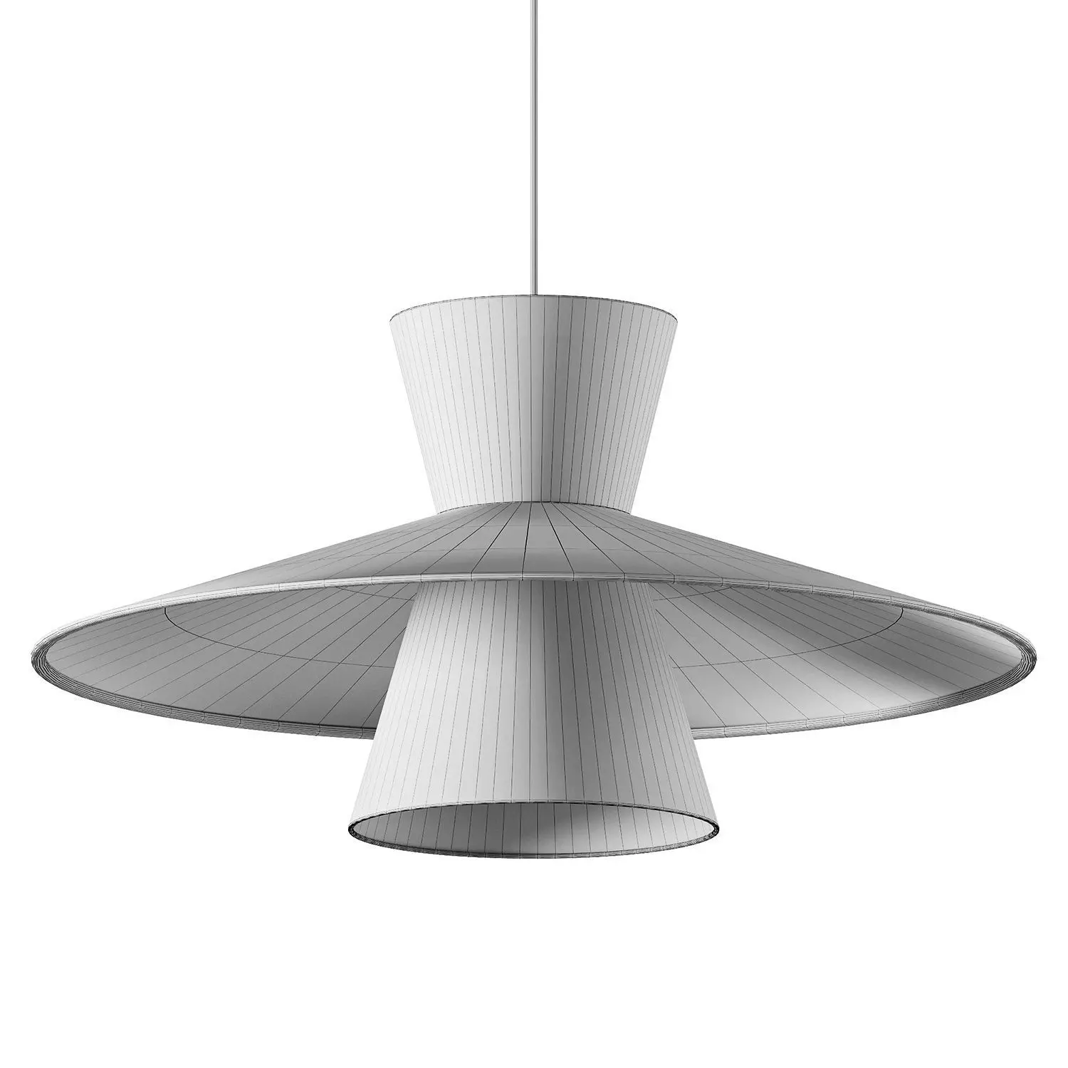 Freya Fly Pendant Light 3D model_4