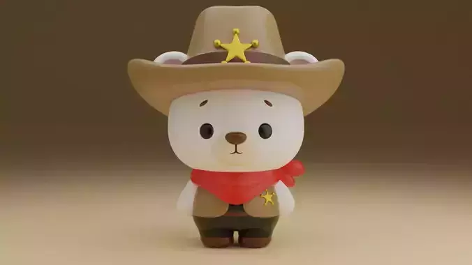 Cowboy bear 50