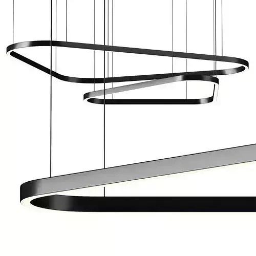 Geometric Triangulari Pendant