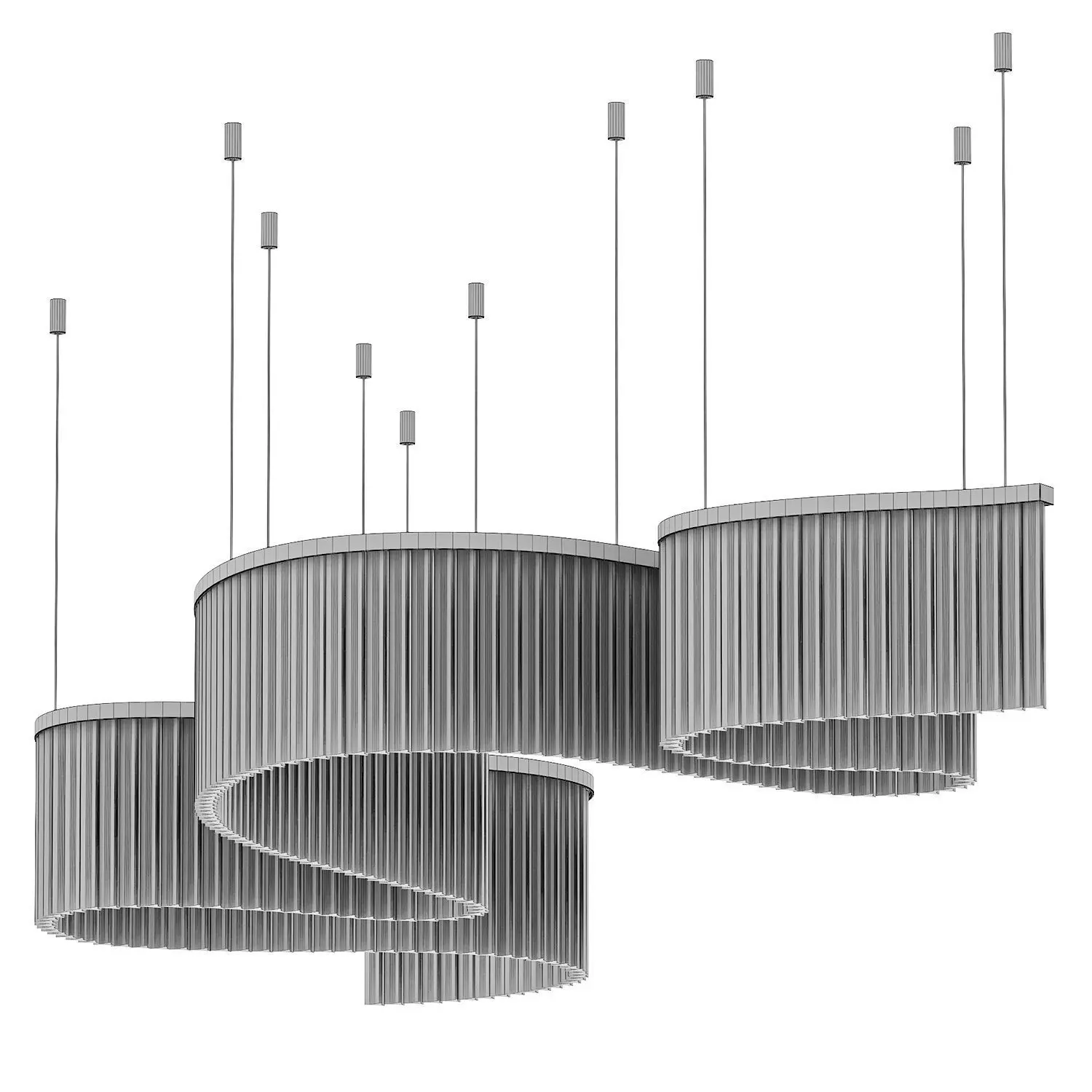 Il Paralume Marina Chandelie 3D model_3