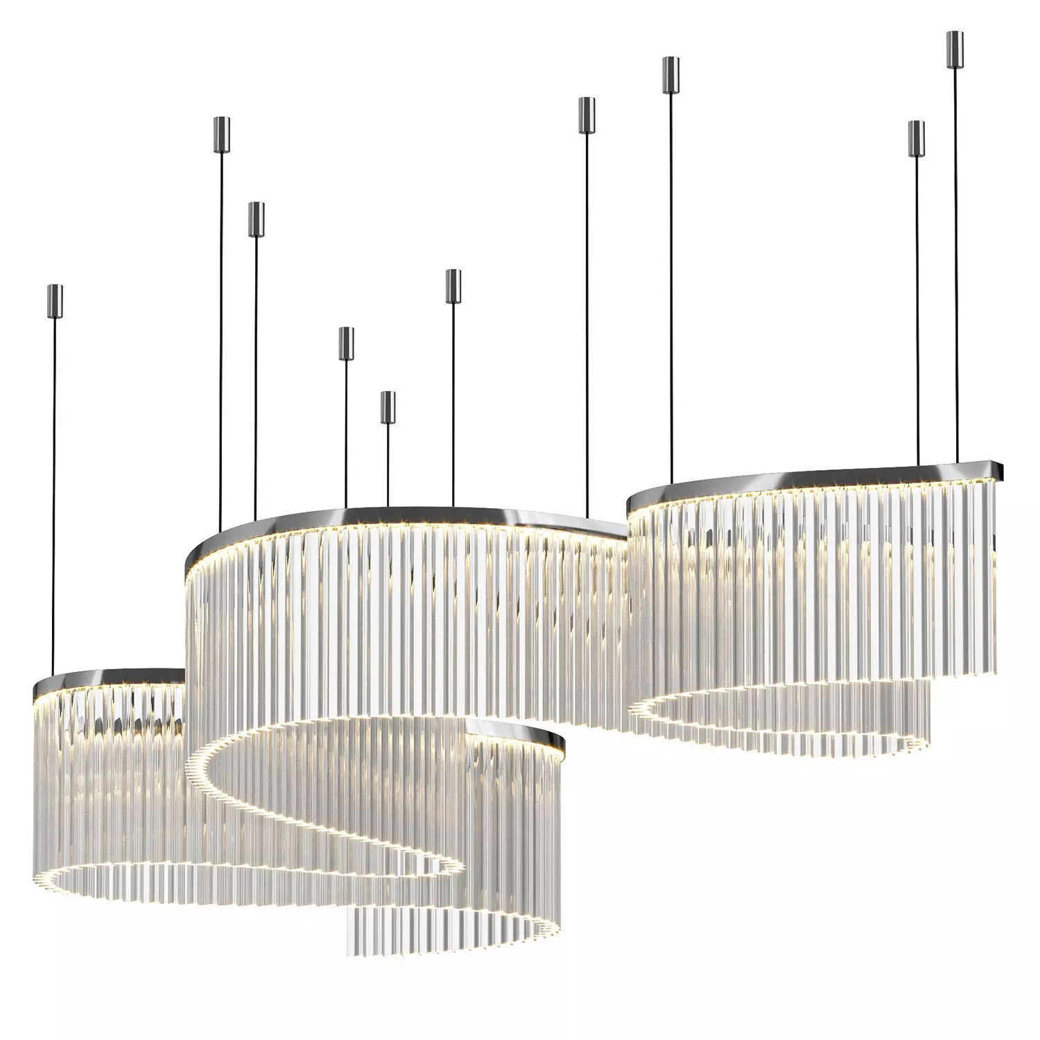 Il Paralume Marina Chandelie 3D model_2