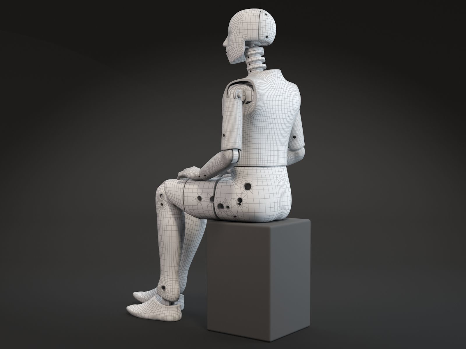 Crash test dummy 3D model_10