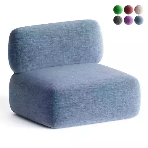 armchair torio blue
