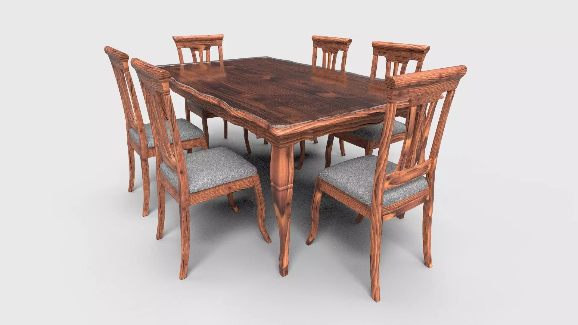 Dining set CG16 3D model_2
