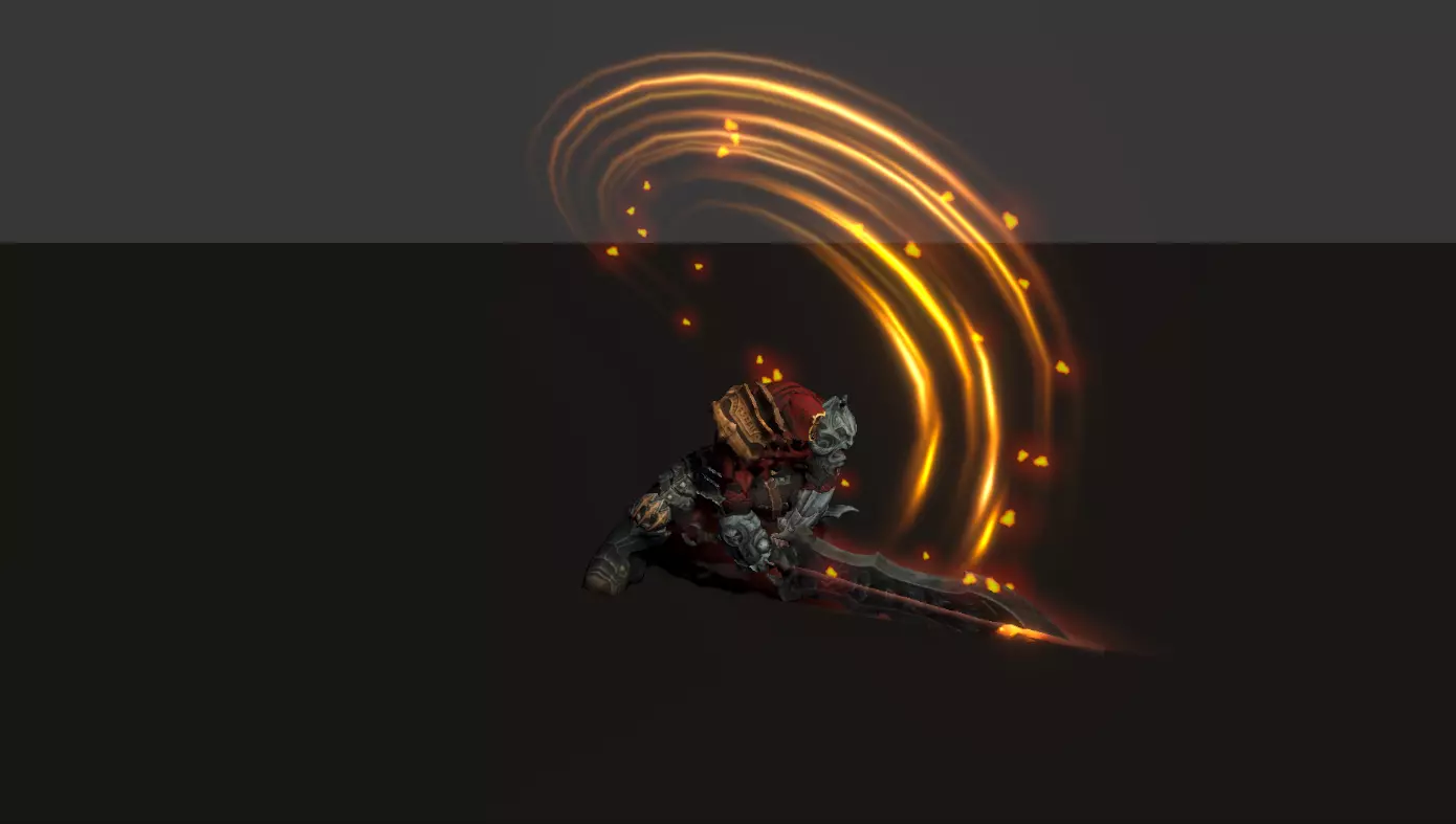 Unity Game VFX - Sword Trails 3D model_2