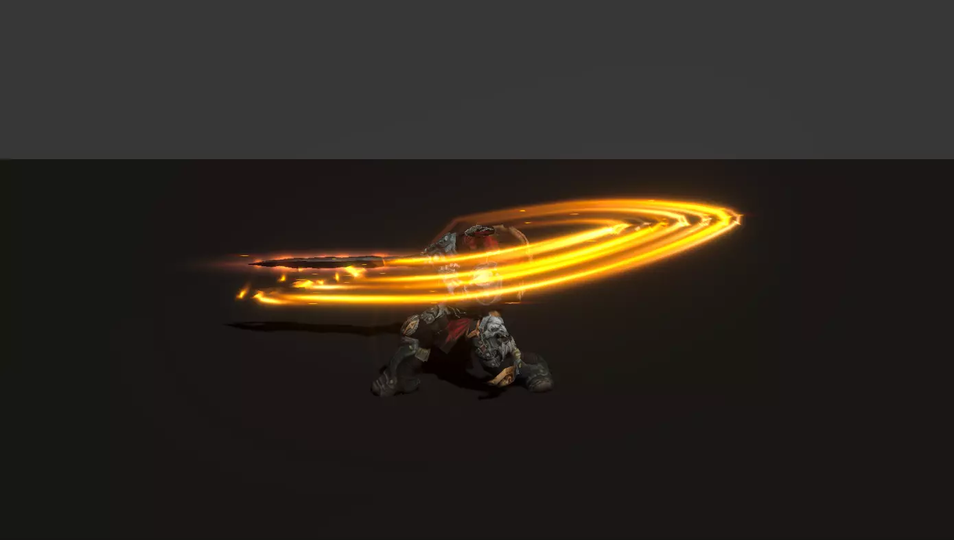 Unity Game VFX - Sword Trails 3D model_3