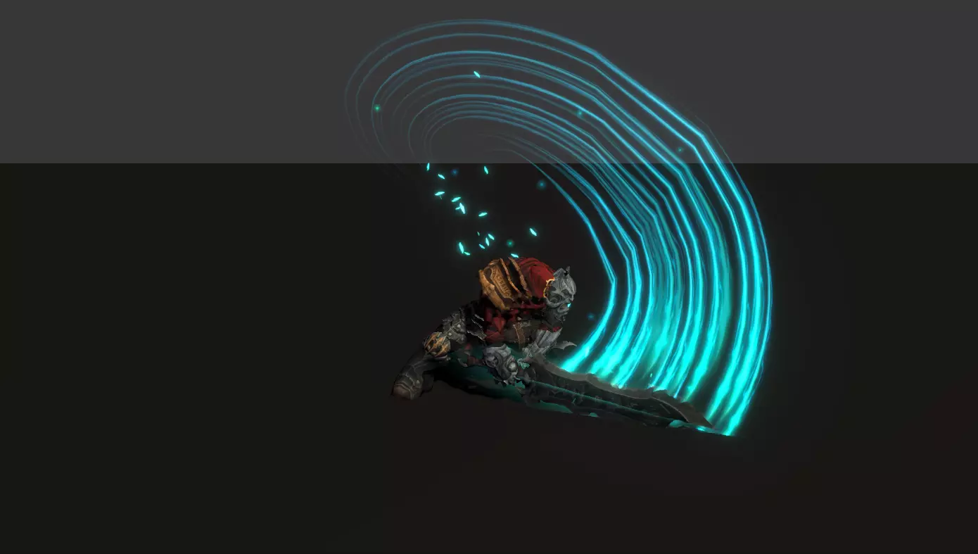 Unity Game VFX - Sword Trails 3D model_16