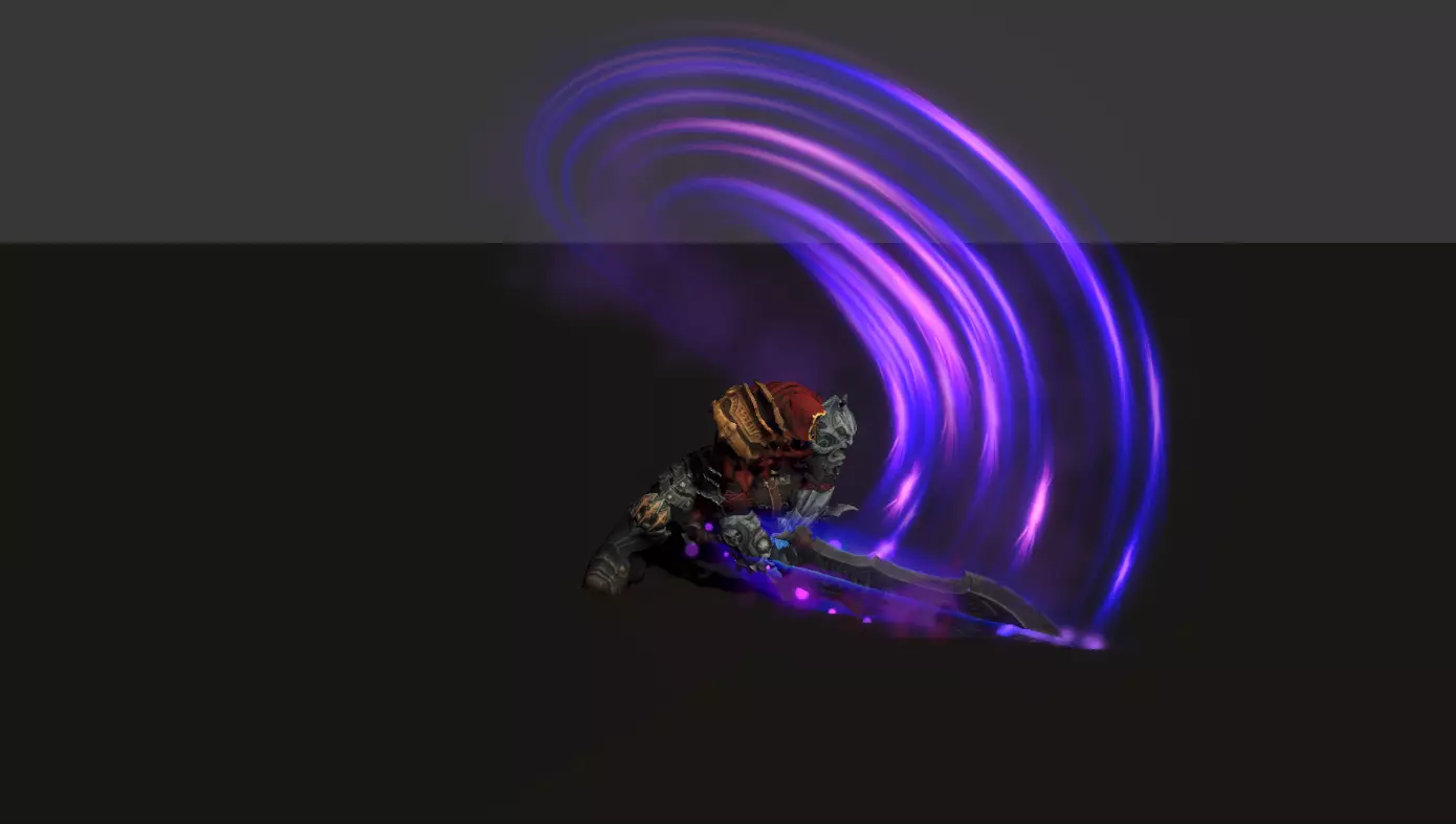 Unity Game VFX - Sword Trails 3D model_14