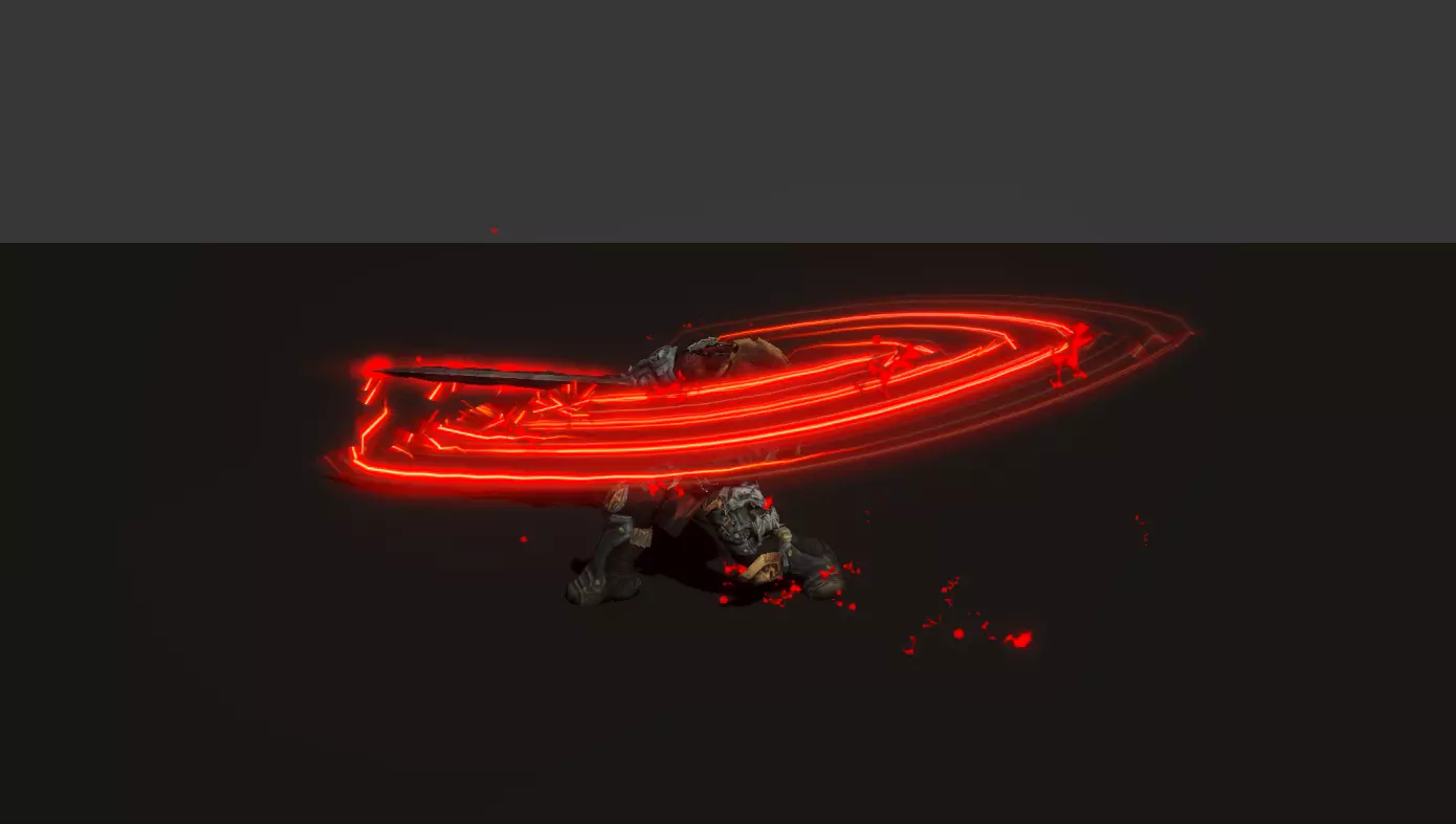 Unity Game VFX - Sword Trails 3D model_5