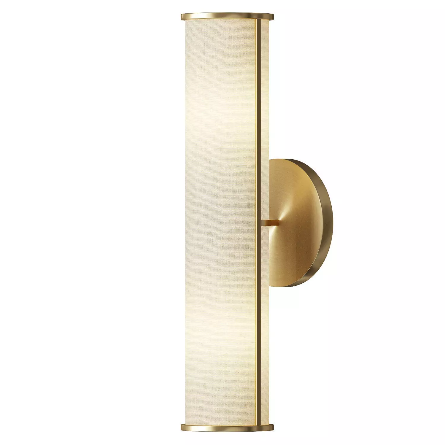 Lange Linen Sconce 3D model_0